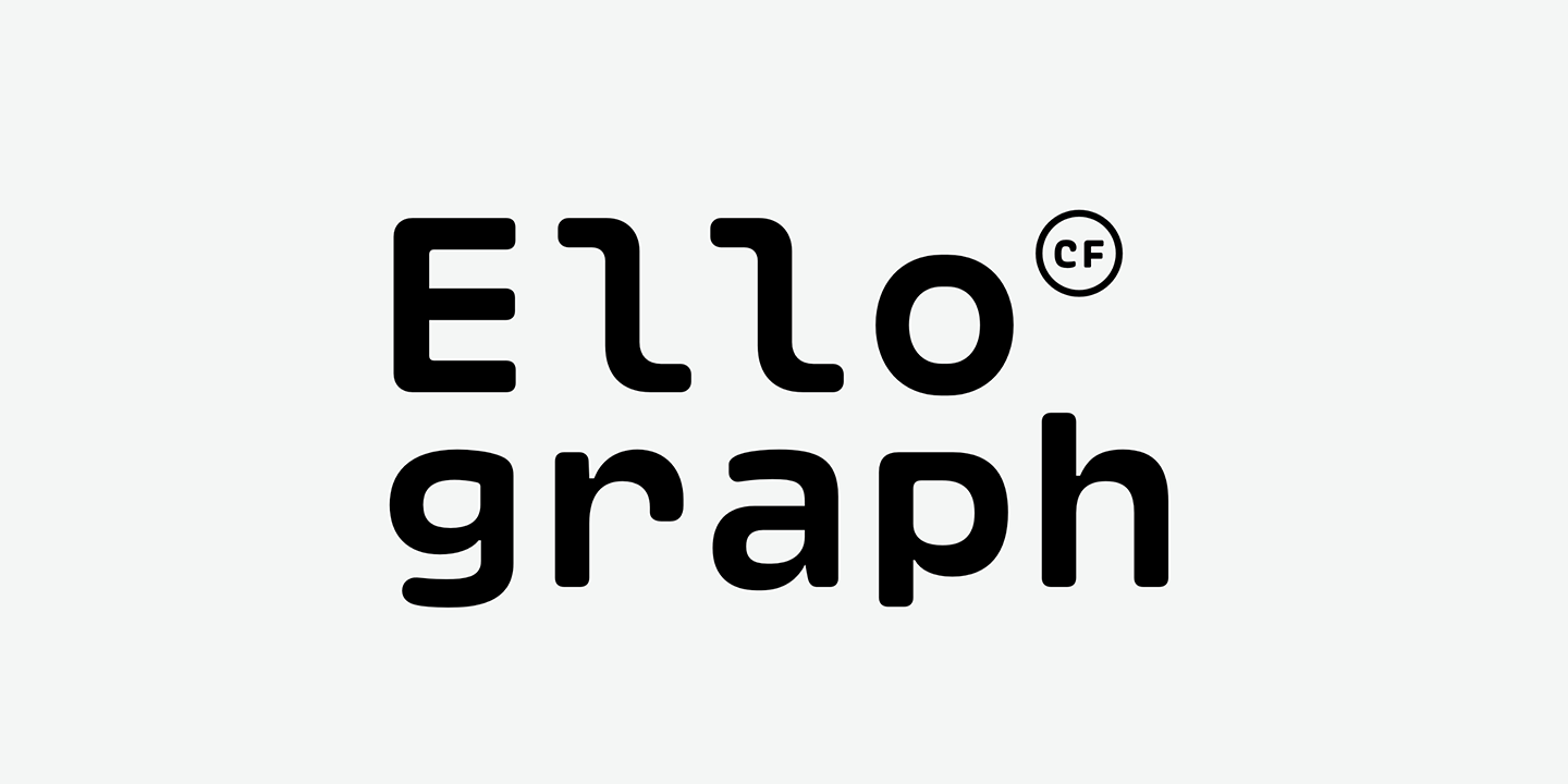 Шрифт Ellograph CF